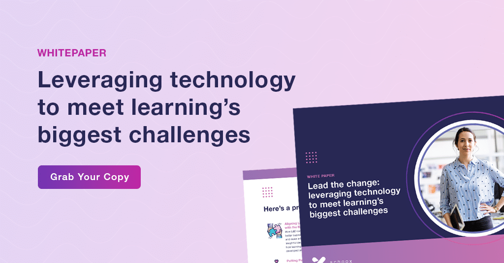 Lead the Change - Leveraging Learning Technology to Meet Learning's Biggest Challenges Whitepaper Download