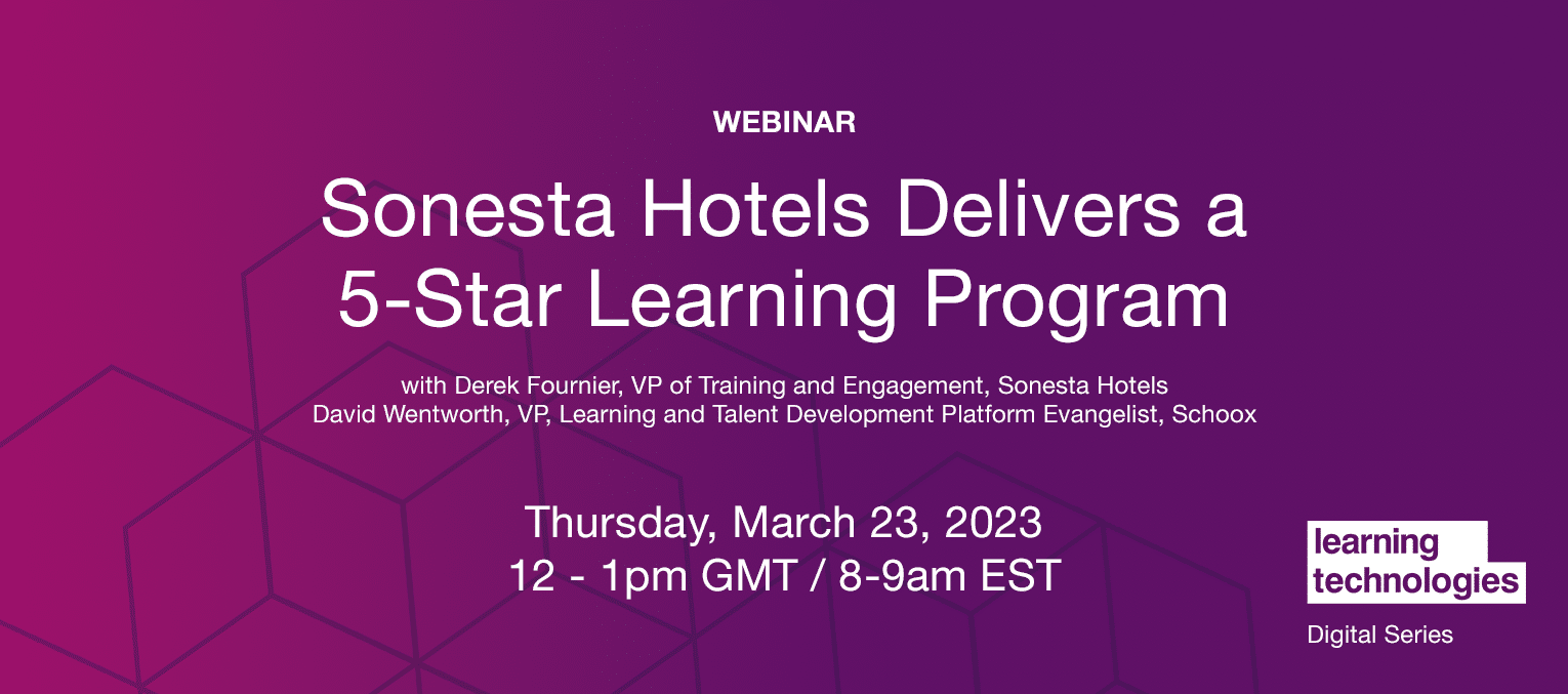 Sonesta Hotels Webinar - How Sonesta Hotels Delivers a 5-Star Learning Program