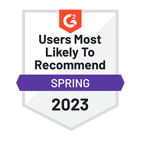 G2 Career Management Users Most Likely to Recommend - Spring 2023