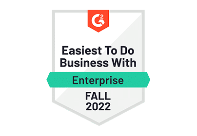 G2 Corporate LMS Easiest to Do Business With Enterprise - Fall 2022