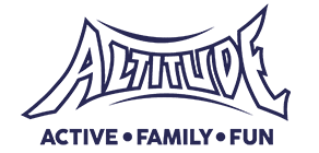 The company logo for Altitude Trampoline Park