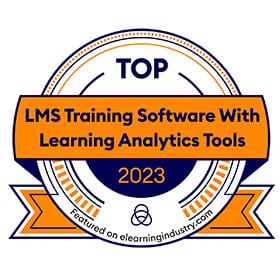 eLearning Industry Top LMS Training Software with Learning Analytics Tools
