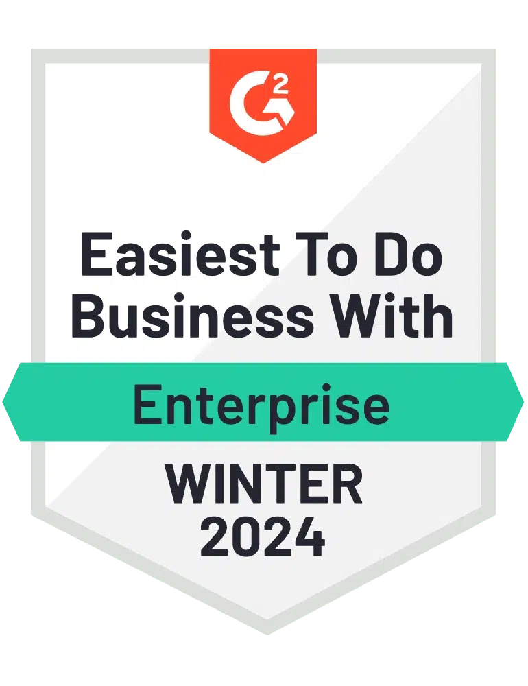 G2 - Easiest to Do Business With - Enterprise - Career Management