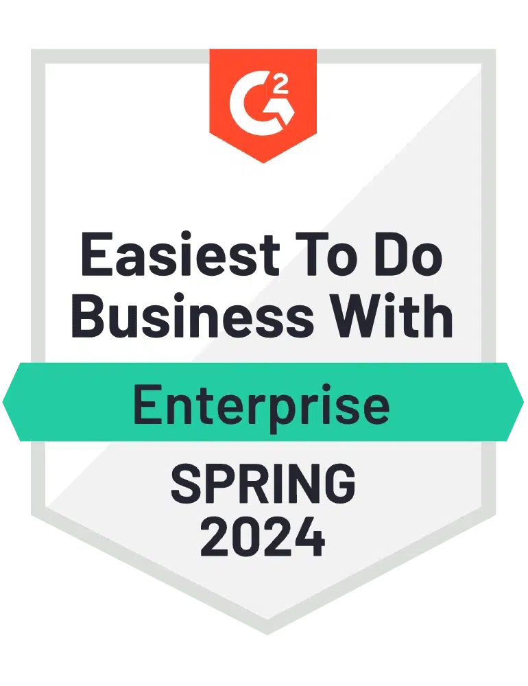 G2 - Easiest to Do Business With - Enterprise - Career Management