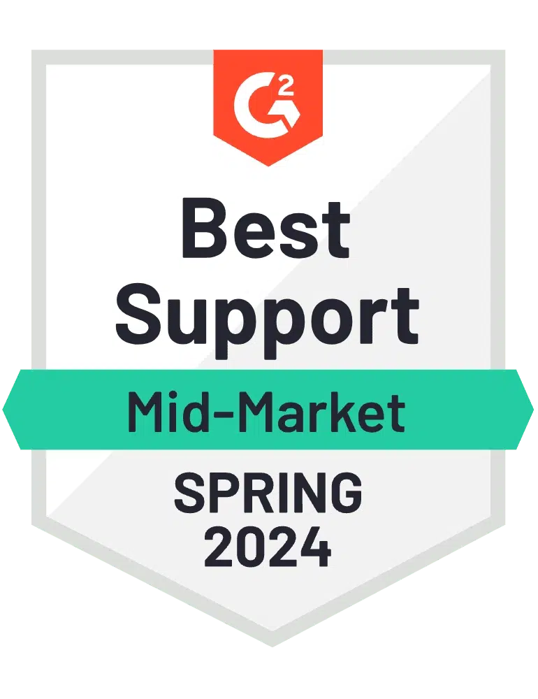 G2 - Best Support - Mid-Market - Corporate Learning Management Systems