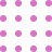 A patterned design with pink circles arranged in a grid.