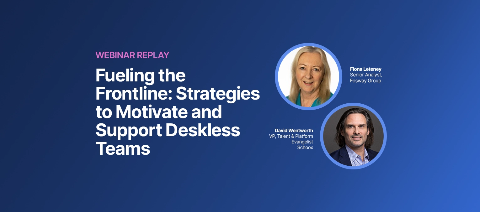 Fueling the frontline workforce webinar with Fosway Group