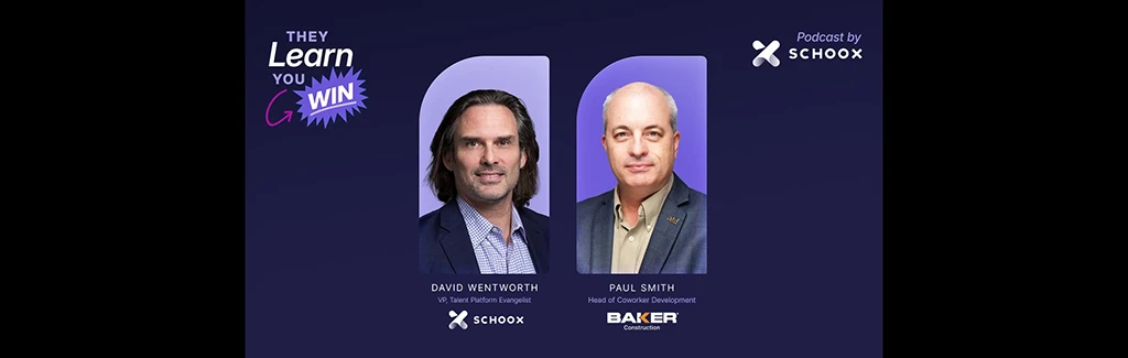 Podcast graphic featuring hosts David Wentworth and Paul Smith, with their names and titles displayed.