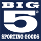 Big 5 Sporting Goods logo on a blue background