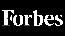 Forbes logo in white text on a black background.