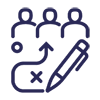 Blue teams icon